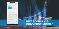 Converse Bank bonds can now be purchased via the mobile application